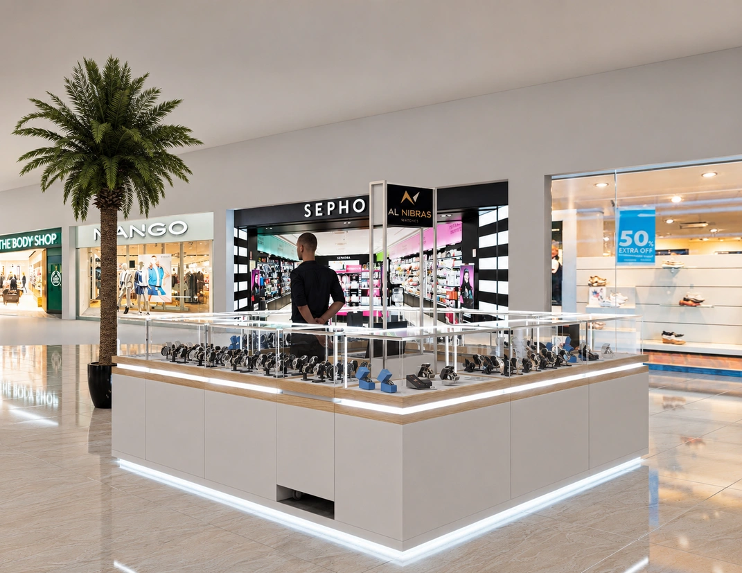 UAE Projects - Dubai Mall retail interior by Decor Indoors